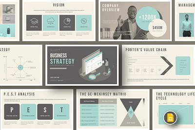 Business Strategy Google Slides Presentation Template google slides investor