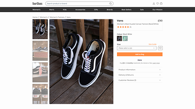 Daily UI Challenge #012 - E-commerce Shop dailyui.dailyui12 e commerce ecom ecommerce shoe brand shoe ecom ui design user interfce