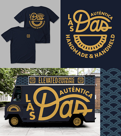 Las Das Food Truck Identity branding food food truck graphic design identity logo restaurant