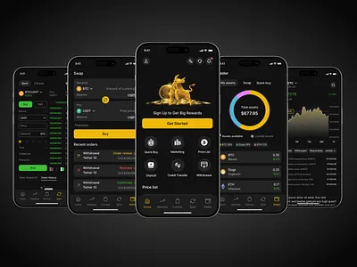 Exchange Currency - Mobile App bitcoin btc coin creativedesign cryptocurrency cryptoexchange currency design digitalcurrency ethereum exchange trading ui uidesign userexperience userinterface ux