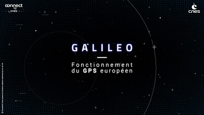 CNES GALILEO 3d animation graphic design motion graphics