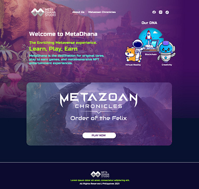 Metazoan Logo Design logo ui