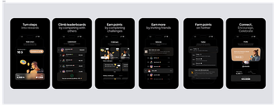 Stride UI Wireframes screenshots ui wireframes