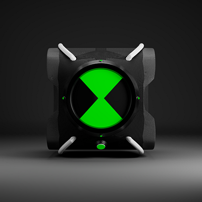 Ben 10 Classic Omnitrix 3d ben 10 blender fan art hard surface modeling maya omnitrix vray