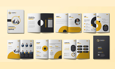 Annual Report Design For Business 2025 annual report booklet branding brochure catalog corporate design creative design design graphic design logo magazine modern newsletter print report template trend ui vector