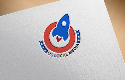 Us Local Media Website Company Logo Design And Branding america brand identy branding design graphic design illustration local media logo logodesign logofolio us vector website logo