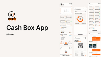 Cashbox (shipment app) app crm erp ui ux