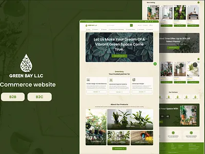 GREEN BAY e commerce ui ux