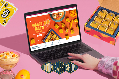 Bombay Sweet Shop Emailers, Ads, Stories graphic design ui