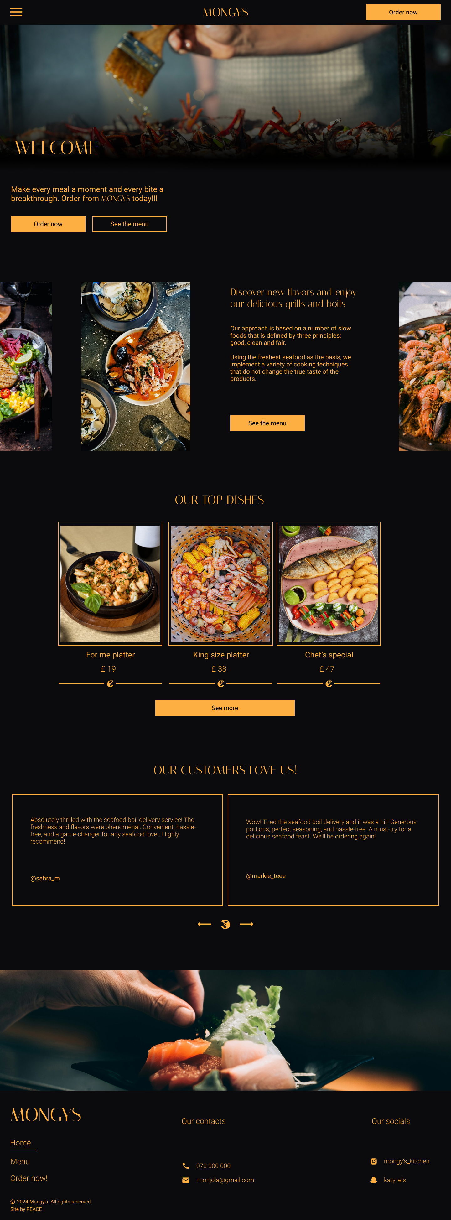 Website design - Mongys design figma ui ux web
