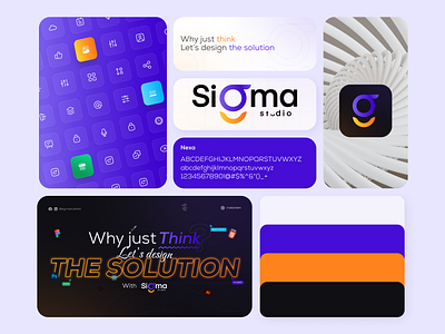 Sigma Studio | Branding Design banner best brand design brand design brand designer brand identity branding design graphic design identity logo design motion design poster social media software company startup ui ui design uiux ux design website animation