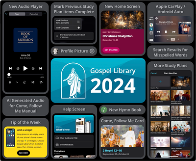 2024 Recap - Gospel Library aftereffects