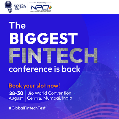 Global Fintech Fest 2024 ads branding graphic design posts