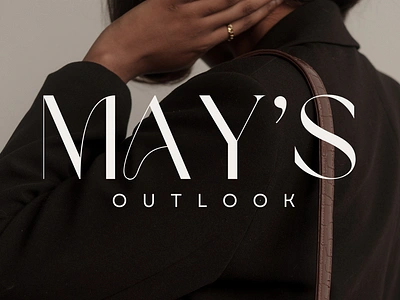 Brand Logotype for May's Outlook branding graphic design logo