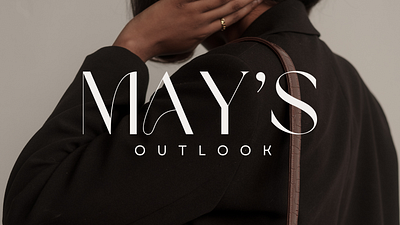 Brand Logotype for May's Outlook branding graphic design logo