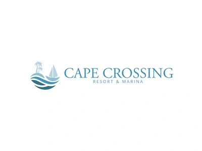 Cape Crossing Resort & Marina branding design graphic design logo logo design