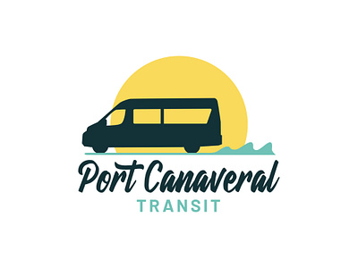 Port Canaveral Transit - Logo Design branding design graphic design logo logo design