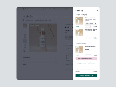 Marion | Subscription payment