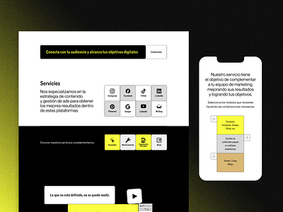 Visual Language - Modulo desktop marketing mobile responsive ui ux web design