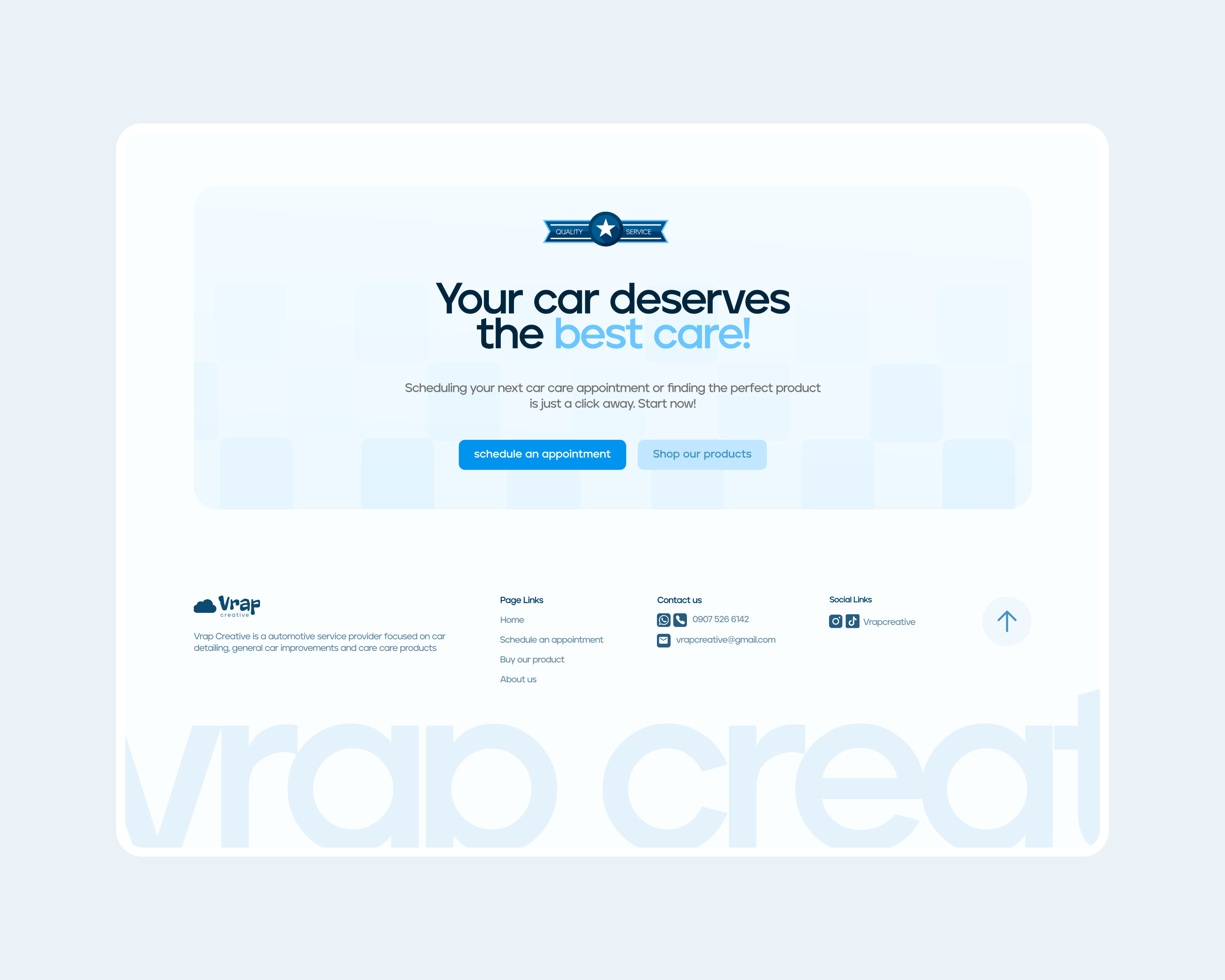 Footer Design // Landing Page Design app design app ui footer design landing page design ui ux web app web ui website website design