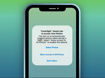 Animation for Photo Permission