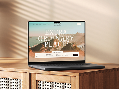 Explore the World with Voyage: Travel Website Design 🌍✨ adventure booking popular travel traveling ui uiux ux web design