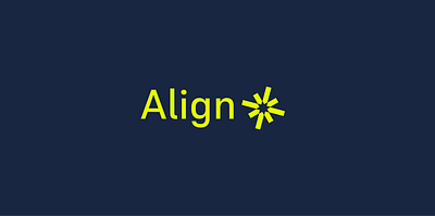 Align Logo branding design graphic design logo product marketing tech company