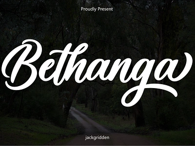 Bethanga - Handwritten Font australia bethanga branding design font graphic design handwritten illustration logo script victoria