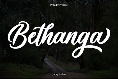 Bethanga - Handwritten Font australia bethanga branding design font graphic design handwritten illustration logo script victoria