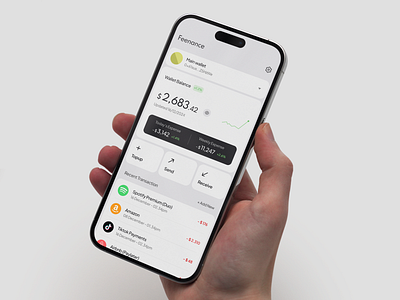 Feenance - Finance Mobile App bank banking clean design finance finance app finance mobile app financial fintech ios app mobile mobile apps mobile banking mobile ui money ui uiux uiux design ux wealth