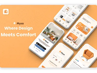 Mysa branding design design thinking figma illustration ui ux