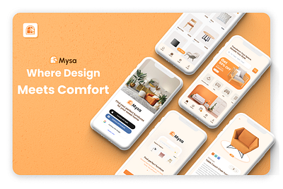 Mysa branding design design thinking figma illustration ui ux