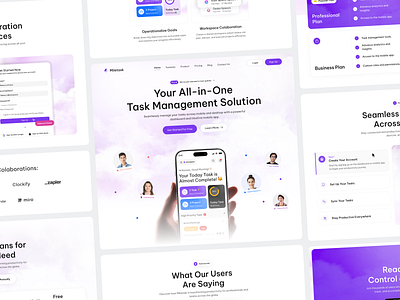 Miletask - Task Management Landing Page automation tools checklist app click up daily planner digital productivity goal planner organized workspace productivity project tools task management task reminder task scheduler task tracker taskade team colaboratioon team productivity time management to do list work organizer work planner
