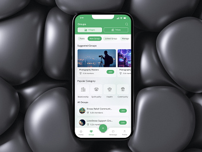 🌟 Community Groups App UI/UX Design🤝 communityapp communitygroups creativedesign expertsquad groupmanagement groupplatform interactivedesign mobileappdesign moderndesign modernui productdesign relationshipgroups responsivedesign socialnetworking socialplatform supportgroups uidesign uiuxdesign userexperiance uxdesign