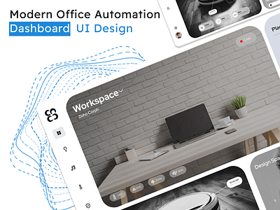 Modern Office Automation Dashboard appdesign branding dashboard dashboarddesign dashboards iot iotdesign ui uidesigner uiux ux uxdesign uxdesigner