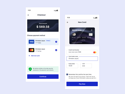 Day_2_Credit Card Check out challenge checkout creative creditcard daily dailyui design illustration mobile mockup payment popular recent ui uiux userfriendly ux visualdesign