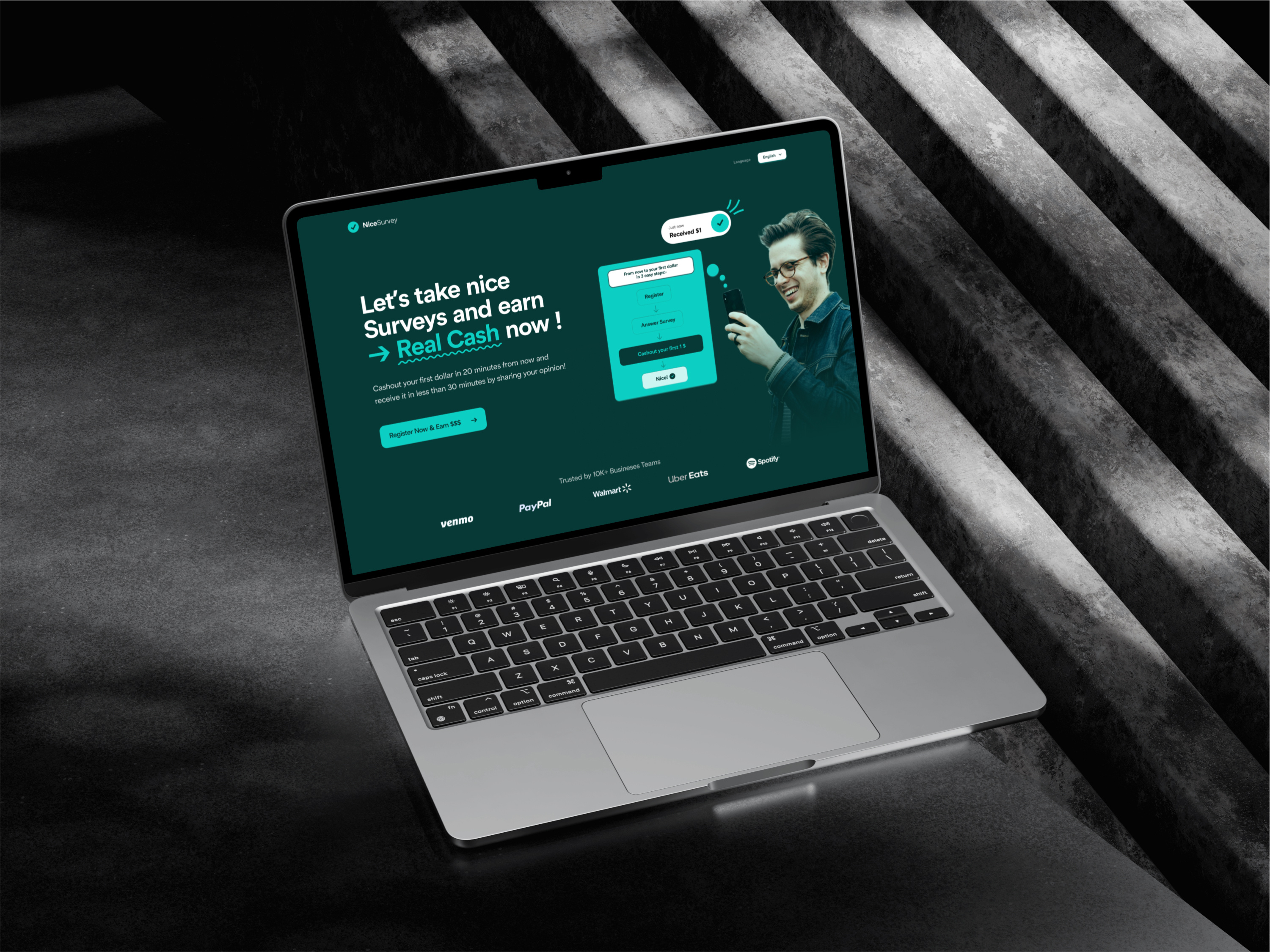 Real Cash - Website Design Exploration Image 1