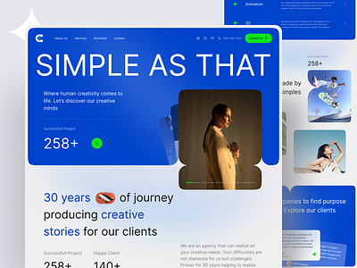 Simples - Design Agency Website agencywebsite cleandesign creativedesign designinspiration interactivedesign minimaldesign moderndesign simplicity uiuxdesign userexperience visualidentity webdesign webinterface websiteexploration