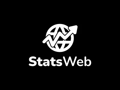 Stats Web Logo design graphic design icon logo logos logotype simple simple logo stats vector web