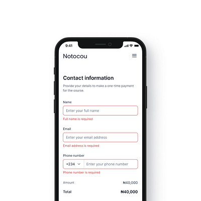 A payment screen for a mobile view design figma mobile payment ui uiux