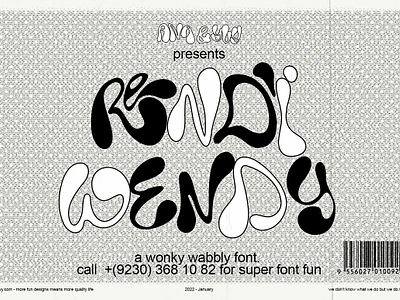 Rendi Wendy a Chunky Trippy Font 2000 70s 90s bubble chunky chunky trippy font hippie liquid mushroom font psychedelic quote font rave rendi wendy font rendi wendy font free retro shroom techno wiggly wobbly y2k