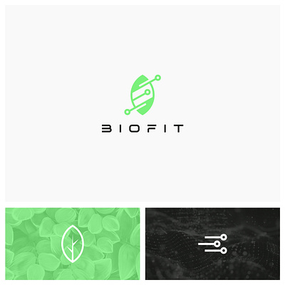 BioFit: Nature-Infused Tech Logo for Exercise Apps brand identity branding design design logos exercise flat logo graphic design illustration logo logo design logo ideas logo inspiration logo maker logos logotype minimal minimal logo minimalist logo modern modern logo