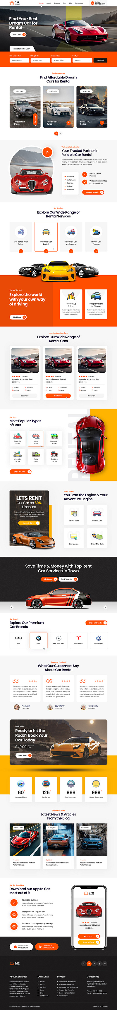 Car Rental - Car Rental WordPress Theme automotivewebsite branding car car theme carrentaltheme design illustration theme theme design ui website builder wordpress design wordpress development wordpress template wordpress theme wordpressautomotive