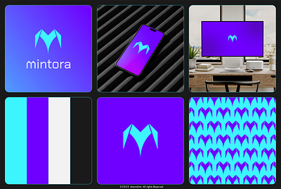 Logo Design for Mintora: Next-Gen Crypto Solutions brand design brand designer brand identity branding corporate identity creative logos graphic design icon illustration logo logo concepts logo design logo designer logo designs logo process logomark logotype minimal logos typography visual identity