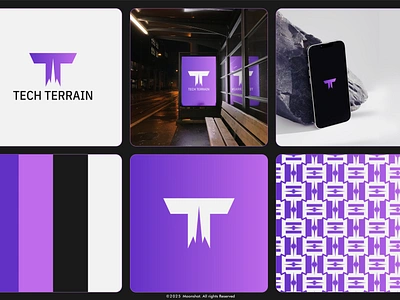 Logo Design for TechTerrain: IT Consultancy brand deisgn brand deisgner brand identity branding corporate identity creative logo crypto graphic design high end logo logo logo design logo designer logomark minimal logo sharp logo smart logo tech logo ui icon visual identity web3