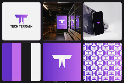 Logo Design for TechTerrain: IT Consultancy brand deisgn brand deisgner brand identity branding corporate identity creative logo crypto graphic design high end logo logo logo design logo designer logomark minimal logo sharp logo smart logo tech logo ui icon visual identity web3