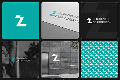 Logo Design for Zenithwell Corporation: Wellness Brand brand design brand designer brand identity branding corporate identity creative design creative logo elegant logo graphic design healthcare logo logo logo and branding logo design logo designer logo mark logos minimal logo modern logo timeless logo visual identity