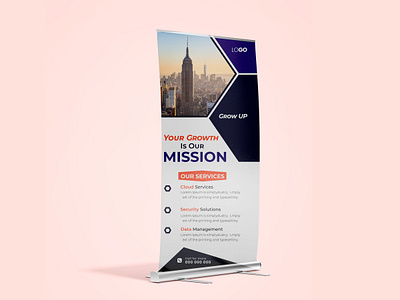 Rollup Banner Design banner banner design template branding business conference business presentation corporate banner corporate presentation graphic design marketing presentation rollup rollup banner rollup banner design standee standee template