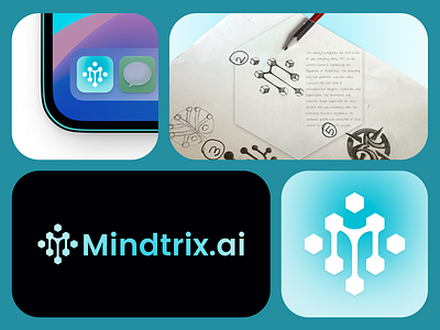 Minimalist Tech Logo for Mindtrix.ai – Research & Idea Mapping ai ai product app icon brand identity branding creative process design graphic design icon logo logo design logodesign minimalist modern logo saas software startup startuplogo tech techbrand