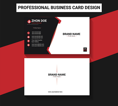 Professional Busines Card Design brochure business card card flyer id card illustrator photoshop